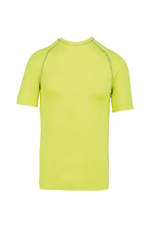 Unisex-Funktionsshirt Kurzarm und UV-Schutz PA4007 – Proact in Fluorescent Yellow