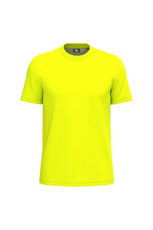 Unisex Workwear T-Shirt aus Baumwolle/Polyester WK308 – WK in Fluorescent Yellow