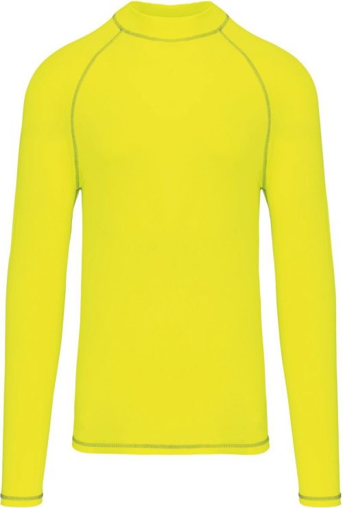 Sport Shirt langarm PA 4017 – Kariban ProAct in Fluorescent Yellow
