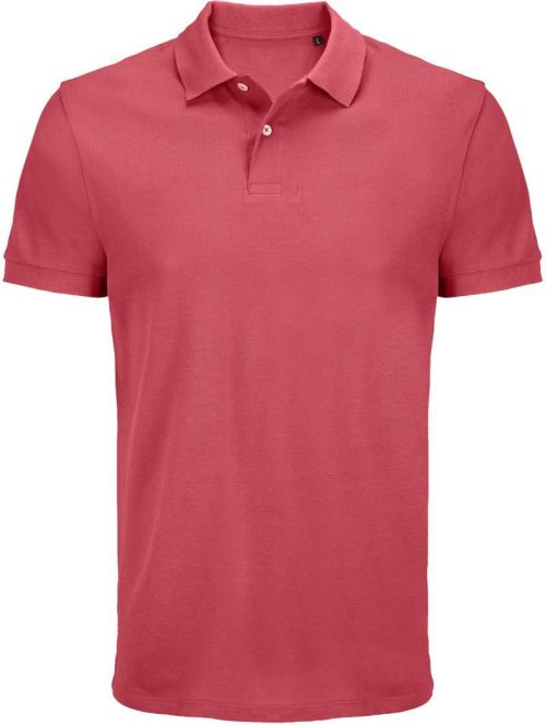 Schweres Unisex Piqué Polo Pacific – SOL'S in Folk Pink