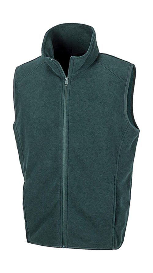 Micro Fleece Gilet – Result Core in Forest