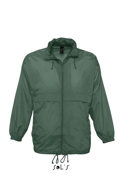 Sol's Surf - Unisex Water Repellent Windbreaker – SOL'S in Forest Green