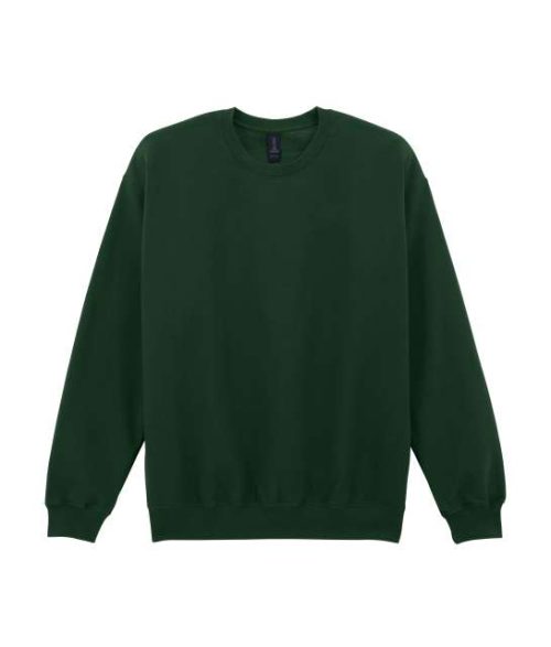 Softstyle™ Midweight Fleece Adult Crewneck – Gildan in Forest Green