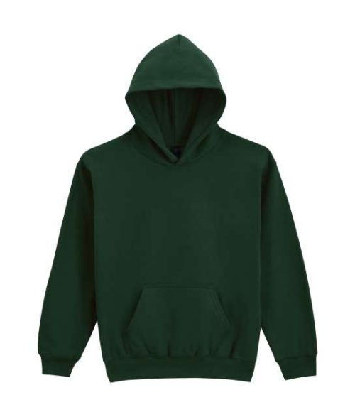 Softstyle™ Midweight Fleece Youth Hoodie – Gildan in Forest Green