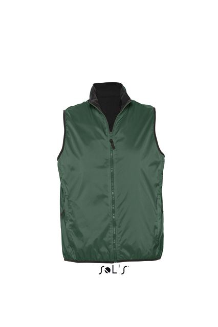 Sol's Winner - Unisex Contrasted Reversible Bodywarmer – SOL'S in Forest Green