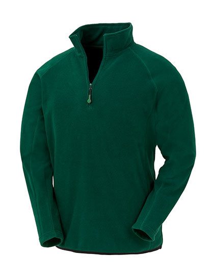 Recycled Microfleece Top – Result Recycled in Forest Green