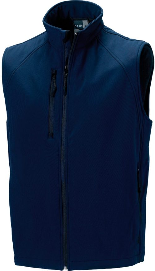 Men's Softshell Gilet R-141M-0 – Russell in French Navy