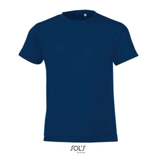 Sol's Regent Fit Kids' - Round Neck T-Shirt – SOL'S in French Navy