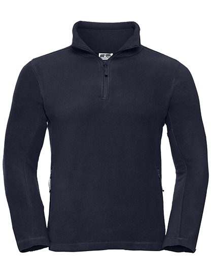 Quarter Zip Outdoor Fleece – Russell Athletic in French Navy