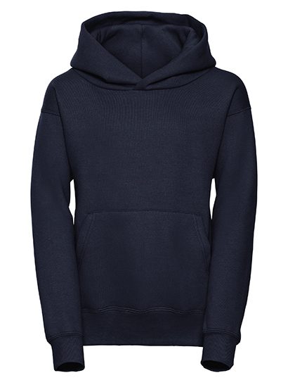Kids Hooded Sweatshirt – Russell Athletic in French Navy