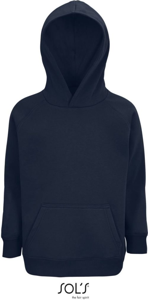 Kinder Bio Raglan Kapuzen Sweater Stellar Kids – SOL'S in French Navy