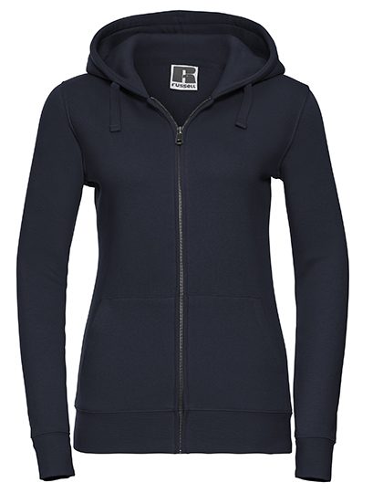 Ladies´ Authentic Zipped Hood Jacket – Russell Athletic in French Navy