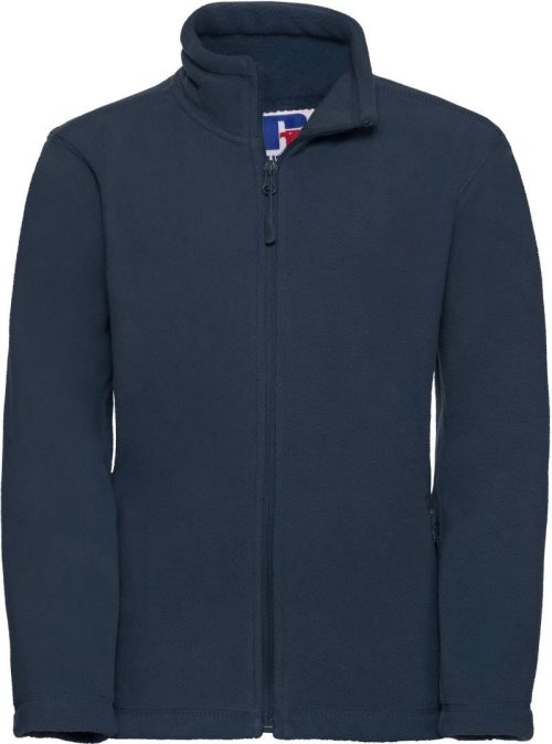 Kinder Fleece Jacke 870B – Russell Athletic in French Navy