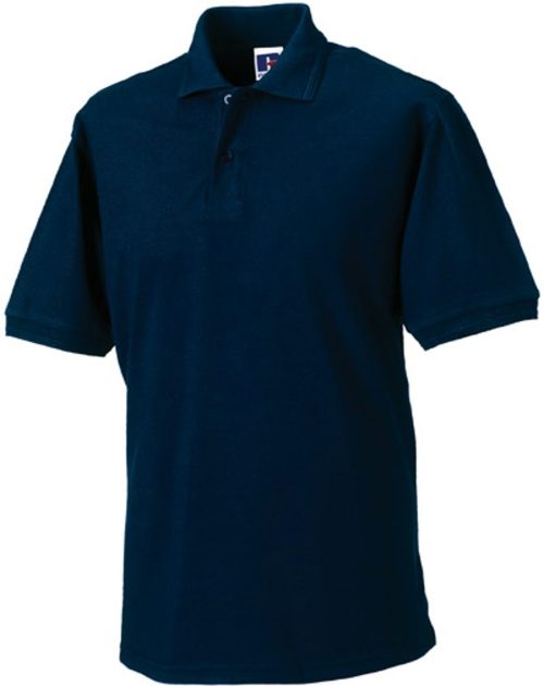 Heavy Duty Polycotton Polo R-599M-0 – Russell in French Navy