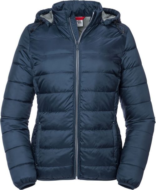 Damen Nano Kapuzenjacke 440F – Russell Athletic in French Navy
