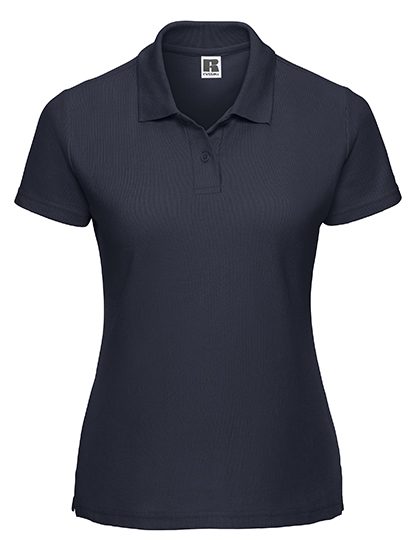Ladies' Classic Polycotton Polo – Russell Athletic in French Navy