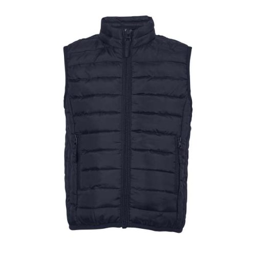Sol's Stream Bw Kids' - Lightweight Padded Bodywarmer – SOL'S in French Navy