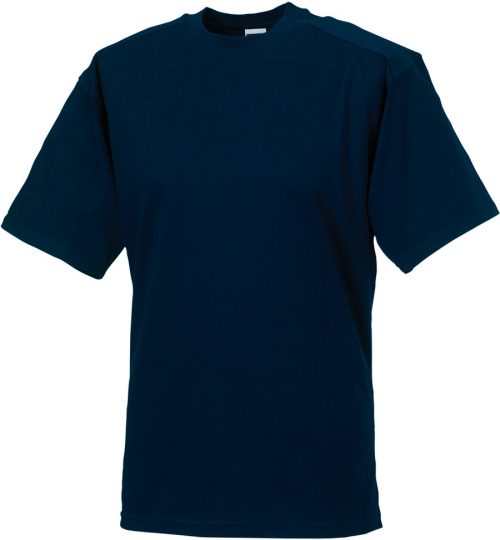 Workwear Crew Neck T-Shirt R-010M-0 – Russell in French Navy