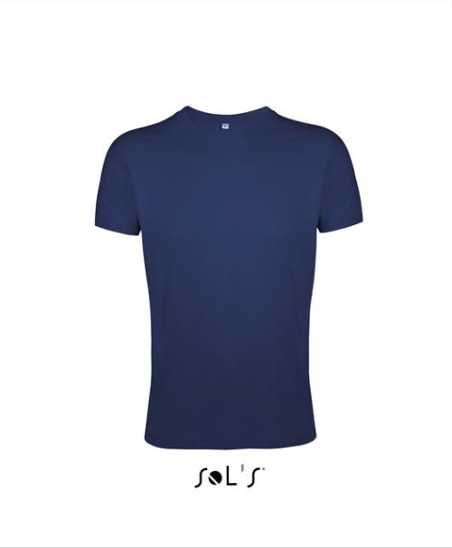 Sol's Regent Fit - Men’s Round Neck Close Fitting T-Shirt – SOL'S in French Navy