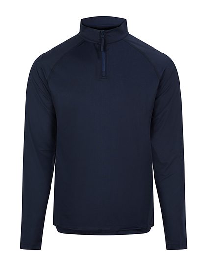 Lightweight Active 1/4 Zip – Just Cool in French Navy