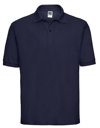 Men's Classic Polycotton Polo – Russell Athletic in French Navy