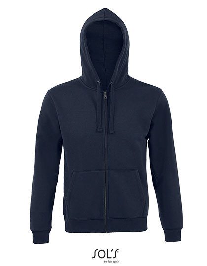 Men´s Zip Hoodie Spike – SOL´S in French Navy