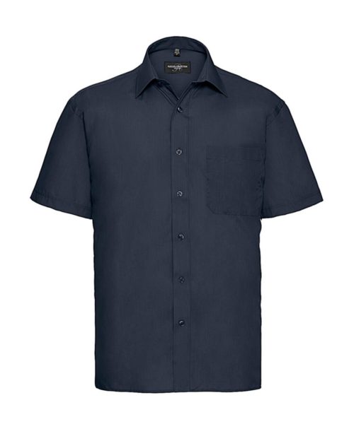 Poplin Shirt 0R935M0 – Russell Collection in French Navy