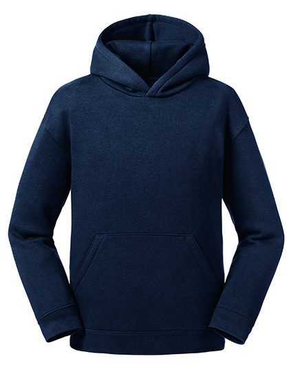 Kids Authentic Hooded Sweat – Russell Athletic in French Navy