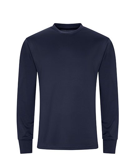 Long Sleeve Active T – Just Cool in French Navy