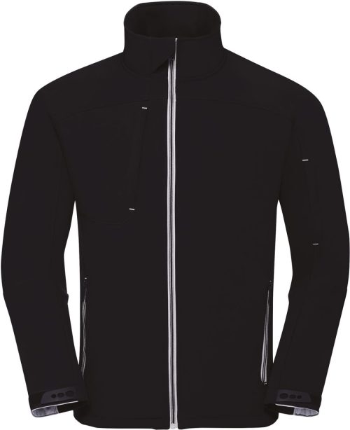 Men's Bionic-Finish® Softshell Jacke R-410M-0 – Russell in French Navy