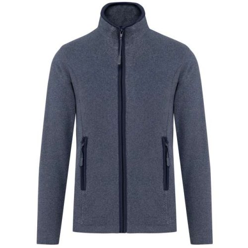Maureen - Ladies' Full Zip Microfleece Jacket – Kariban in French Navy Heather