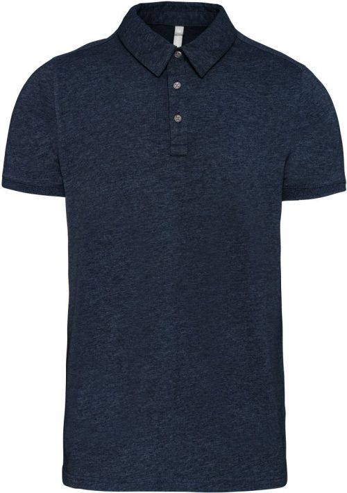 Herren Jersey Polo K 262 – Kariban in French Navy Heather