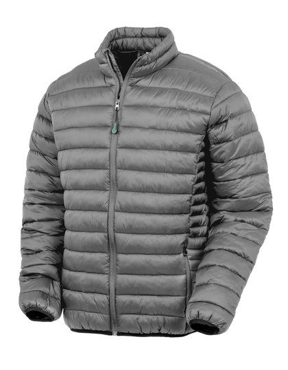 Recycled Padded Jacket – Result Recycled in Frost Grey