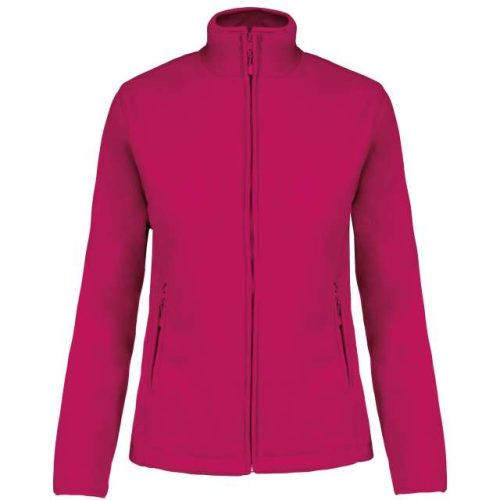 Maureen - Ladies' Full Zip Microfleece Jacket – Kariban in Fuchsia