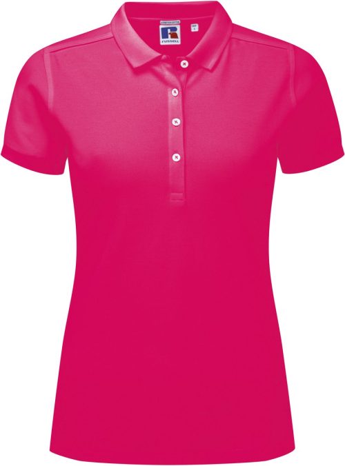 Stretch Polo für Damen R-566F-0 – Russell in Fuchsia