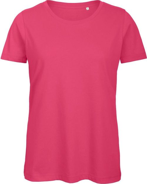 Damen Bio Medium Fit T-Shirt Inspire T /women_° – B&C in Fuchsia