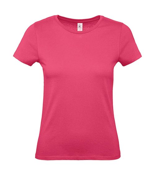 Damen-T-Shirt #E150 TW02T – B&C in Fuchsia