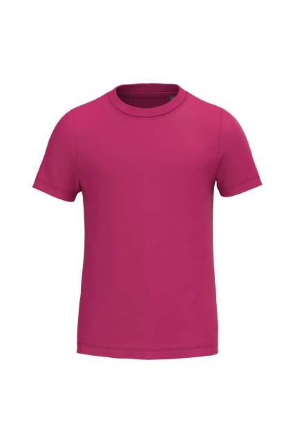 Kids' Bio150ic Crew Neck T-Shirt – Kariban in Fuchsia