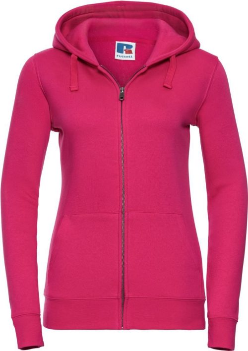 Damen Kapuzen Sweatjacke "Authentic" 266F – Russell Athletic in Fuchsia