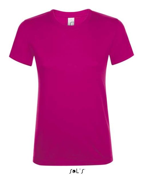 Sol's Regent Women - Round Collar T-Shirt – SOL'S in Fuchsia
