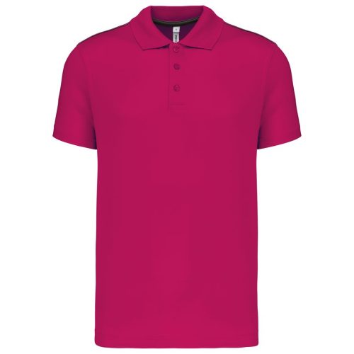 Kurzarm Herren Polo Quick Dry PA480 – Proact in Fuchsia