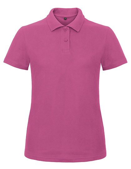 Women´s Polo ID.001 – B&C BE INSPIRED in Fuchsia