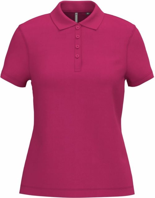 Damen Piqué Polo K 255 – Kariban in Fuchsia