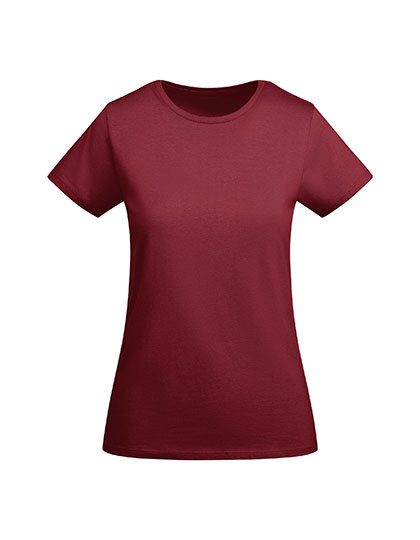 Women´s T-Shirt Breda – Roly Eco in Garnet Red 57
