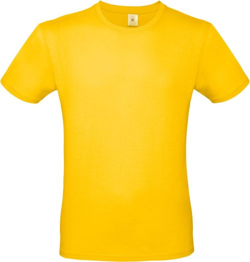 Herren-T-Shirt #E150 TU01T – B&C in Gold