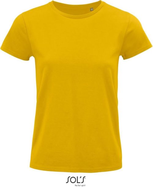 Damen Bio T-Shirt Pioneer Women – SOL'S in Gold
