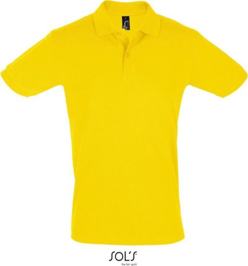 Herren Piqué Polo Perfect Men – SOL'S in Gold