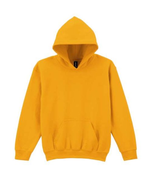 Heavy Blend™ Youth Hooded Sweatshirt – Gildan in Gold