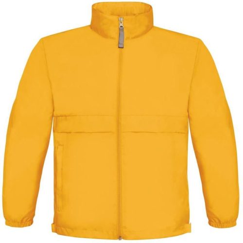 Ungefütterter Kinder Windbreaker Sirocco /kids – B&C in Gold