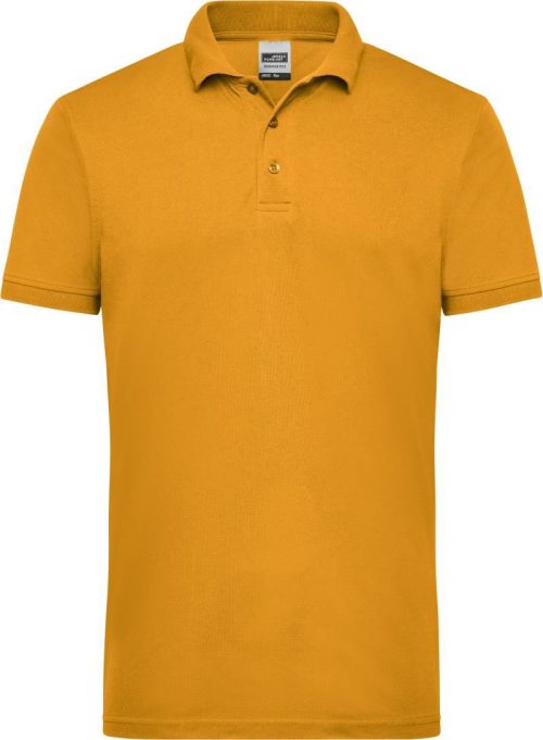 Herren Workwear Piqué Polo JN 830 – Daiber in Gold Yellow